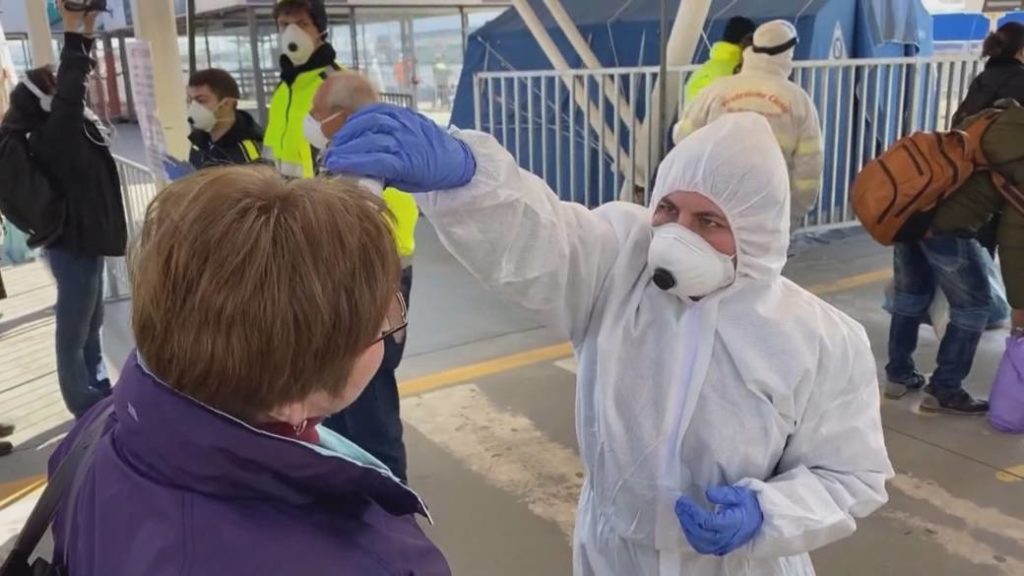 Europe was now the “epicenter” of the global coronavirus pandemic,